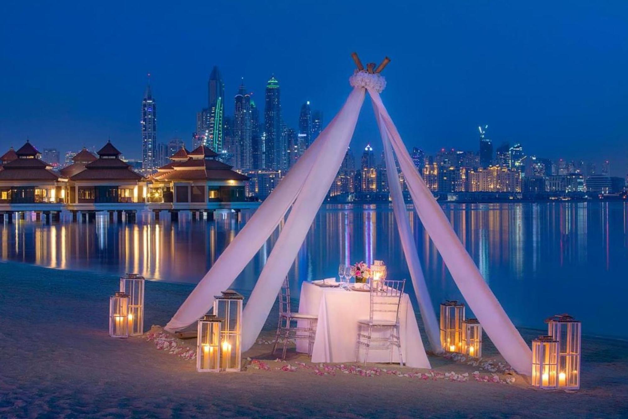 迪拜Luxfolio Retreats - Sea & Palm View - Royal Amwaj公寓 外观 照片